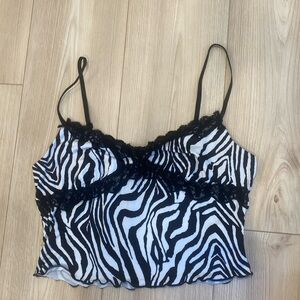 Zebra Tank Top